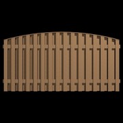 Штакетник деревянный, Деревянная секция, забор из дерева
