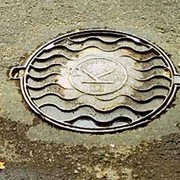 Люк дождеприемный чугунный фото