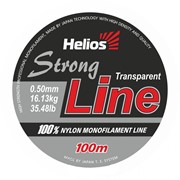Леска “Helios“ 100 м Strong Line Nylon Transparent HS-SLT фото