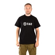Футболка Милитари 7.62 Logo T-Shirt (Лого) (хлопок, черный) (р-р M) фотография