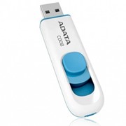 4Gb C008 Classic Adata USB-флеш накопитель, USB 2.0, AC008-4G-RWE, Бело-Голубой фотография
