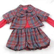 Теплый детский костюм для девочек Агнес 116, арт. 155069300 фото