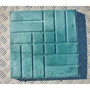 Плитка тротуарная 20mm (Цвет Зеленый) фотография