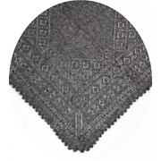 Оренбургский пуховый платок 105х105 см код модели П116 фото
