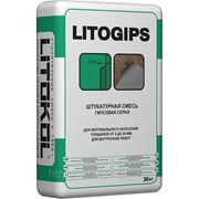 Гипсовая штукатурка “Litogips“ 30кг, LITOKOL фото