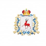 Флаг Нижегородской области и Нижнего Новгорода 135х90 см