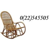 Кресло качалка плетеная фото