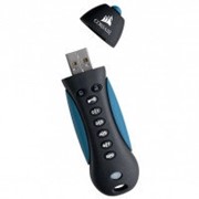 Защищенная флешка Corsair Flash Padlock 3 32 Gb USB 3.0 (CMFPLA3B-32GB)