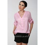 Рубашка Жасмин розовый фото