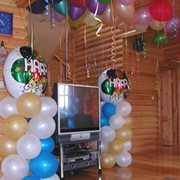 Детские праздники оформление воздушными шарами фото