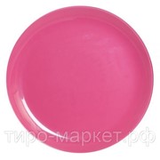 Тарелка десертная Arty Pink 20см, стекло фотография