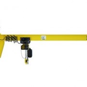 Кран консольный настенный с электрическим приводом поворота консоли ККМ5-0.5-4000 фото