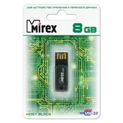 USB флеш-накопитель Mirex HOST BLACK 8GB ecopack,USB флэш-накопитель, USB флэшки фотография