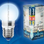 Лампа CRYSTAL серия (Специальная серия для хрустальных люстр) LED-G45P-5W/NW/E27/FR ALC02SL пластик фото