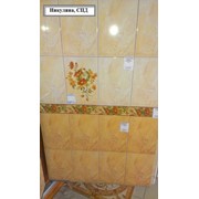 Плитка керамическая для стен, бежевый Тунис