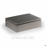 Корпус терминальный Ensto Cubo F размер 500 x 300 x 80 мм, глухая стенка, нержавеющая сталь AISI 304, FSUP503008 фото