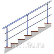 Перила для лестниц металлические фотография