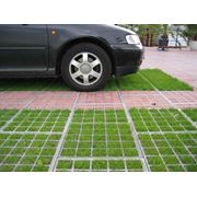 Автомобильные парковки из пресс-бетона фото