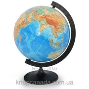 Глобус физический с радиусом 22 см фото