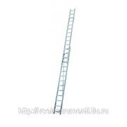 Двухсекционная алюминиевая лестница krause corda 2х14 010513