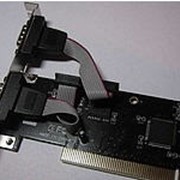 PCI 2-х портовая плата расширения RS-232 фото