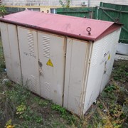 Подстанция трансформаторная комплектная наружной установки типа КТПН-630/10/0,4-І-У1 + трансформатор. фото