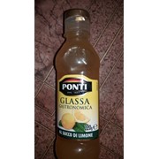 Соус-крем с лимонным соком Ponti Glassa 220 гр. фотография