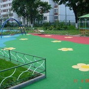 Покрытие для детских площадок Мастерфайбр 10мм фото