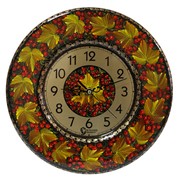Часы с подлаковой росписью (Киевская роспись)