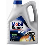 Всесезонное моторное масло Mobil 15W40 Super Бенз.4L фото
