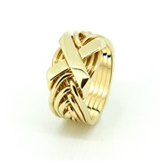 Золотое перстень для мужчин от Wickerring