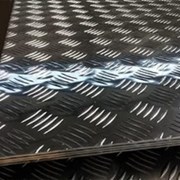 Алюминиевый лист рифленый от 1,2 до 4мм, резка в размер. Гладкий лист от 0,5 мм. Доставка по всей области. Арт-1 фотография