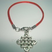 Красная нить Каббала Мистический Узел (денежный) 184950917 фото