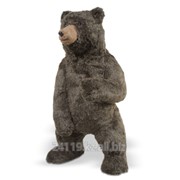 Декорация Медведь из плюша бурый 88см фотография