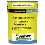 Weber Вебер Тек Суперфлекс 10 гидроизоляционная масса (30 кг) фото