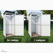 Душ дачный Агро, Престиж, Комфорт. Вариант с тамбуром и без. Бак от 55 до 200 литрос с подогревом и без. Полный комплек, доставка артикул №181-29 фото