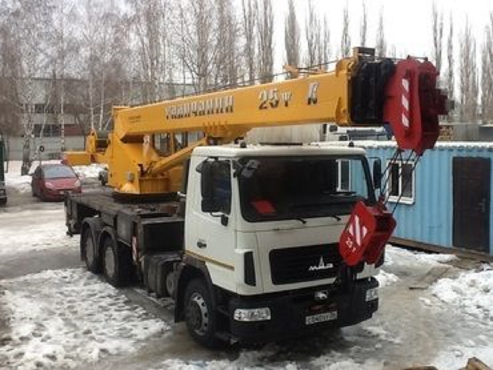 Купить Автомобильный Кран 25 Тонн Бу
