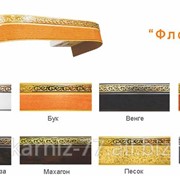 Карниз потолочный с декоративной пластиковой блендой 3,4 м, флора фото