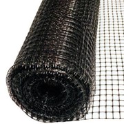 Сетка вольерная чёрная, размер: ячейки 15х22мм, рулона 1,5х100м - Венгрия