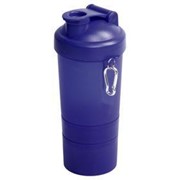 Спортивная бутылка-шейкер Triad, синяя фотография