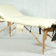 Деревянный 3-х сегментный стол для массажа фотография