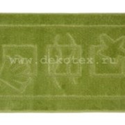 Коврик для ванной Maximus из 1-шт 60х100 (14mm) зеленый 1/23 фотография