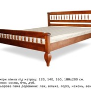 Кровать “Престиж″ (сосна, бук, дуб)