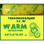 Минеральная вата "WARM Insulation " 24 м2 - Теплоизоляция