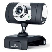 Веб-камера REAL-EL FC-225, black фото