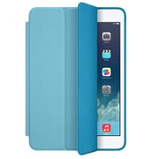 Apple Чехол Apple iPad mini Smart Case (синий, кожаный) фотография