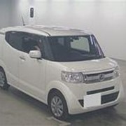 Микровэн турбо HONDA N BOX кузов JF2 класса минивэн модификация G TURBO A гв 2015 4WD пробег 32 т.км жемчужный фото