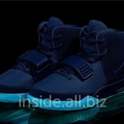 Кроссовки Nike Air Yeezy 2 синие фото