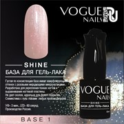 Vogue Nails, Shine база для гель-лака Base 1 10мл фото