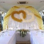 Оформление свадеб цветами и шарами фото